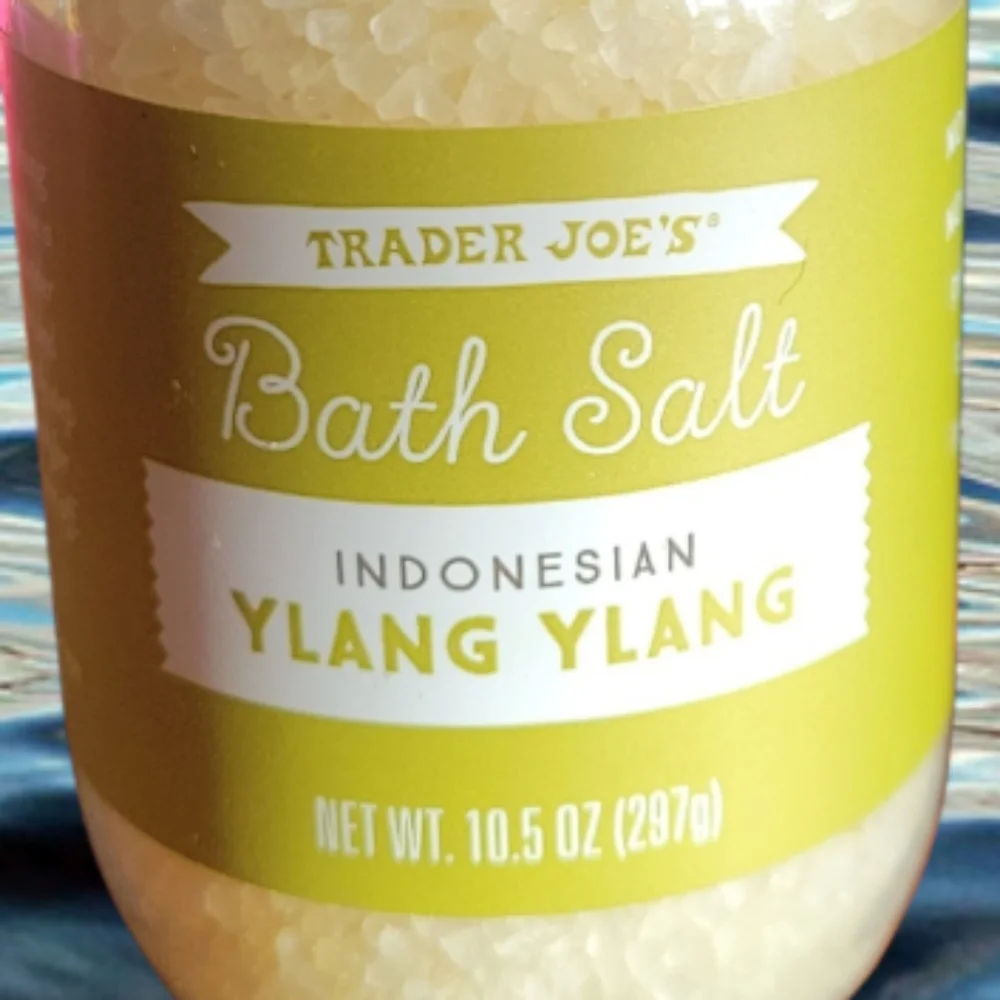 HP 😊 Trader Joe's Bath Salt Indonesian Ylang Ylang Dead Sea & Pacific Ocean